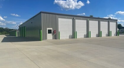 Drive-up storage units